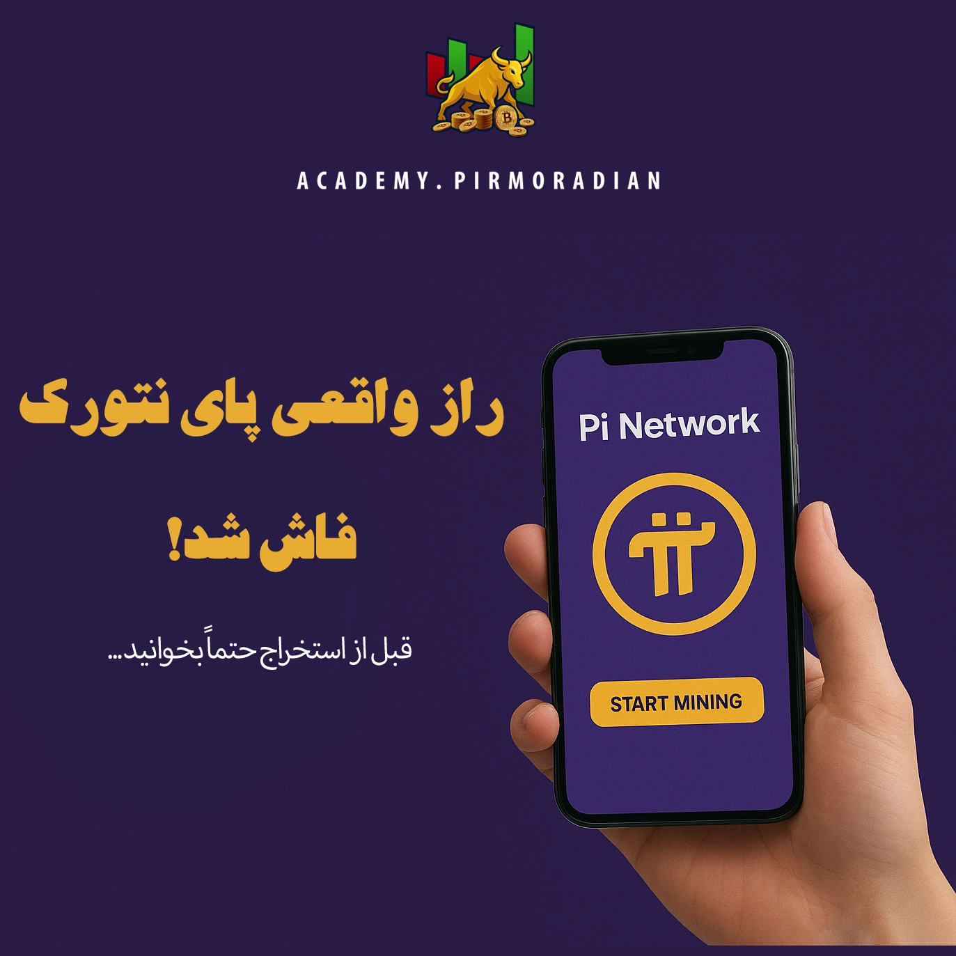 راز واقعی پای نتورک فاش شد! قبل از استخراج حتماً بخوانید - آکادمی پیرمرادیان _ امین پیرمرادیان